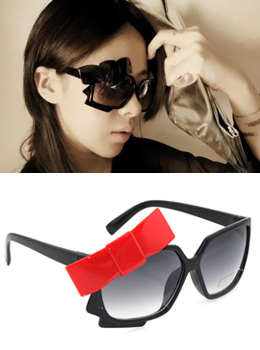 Ribbon point Sunglasses リボン ポイント サングラス 리본포인트 선글라스/패션선글라스/연예인선글라스/uv400선글라스/자외선차단선글라스/복고풍선글라스/특이한선글라스/독특한선글라스