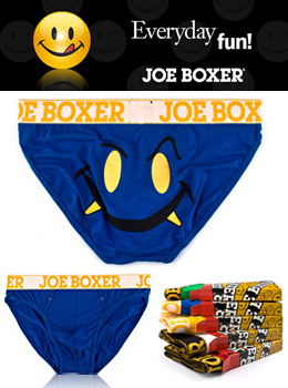 (미국브랜드)Joe Boxer Blue briefs 블루 브리프(삼각)/삼각팬티/브랜드팬티/남성속옷/남성팬티