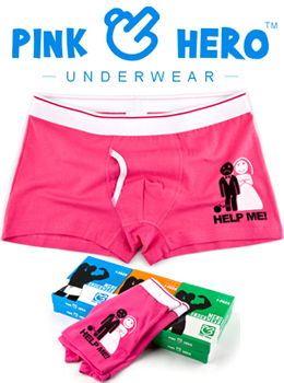 (호주브랜드)PINKHERO Pink drawers 핑크 드로즈/남성사각팬티/남성드로즈/남성속옷/남자사각팬티/남성빅사이즈사각팬티/남성빅사이즈속옷