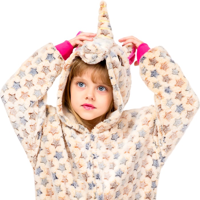 [지퍼형] 아마레 베이직 스텔라 유니콘 동물잠옷 캐릭터 어린이 아동 키즈 유아 아이 초등학생 사계절 파자마 파티 이벤트 행사 코스튬 코스프레 수면 잠옷 의상