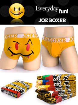 (미국브랜드)Joe Boxer yellow briefs 옐로우 브리프(삼각)/삼각팬티/브랜드팬티/남성속옷/남성팬티